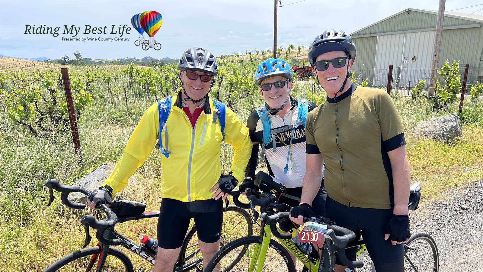 Steve Mason Riding My Best Life Wine Country Century