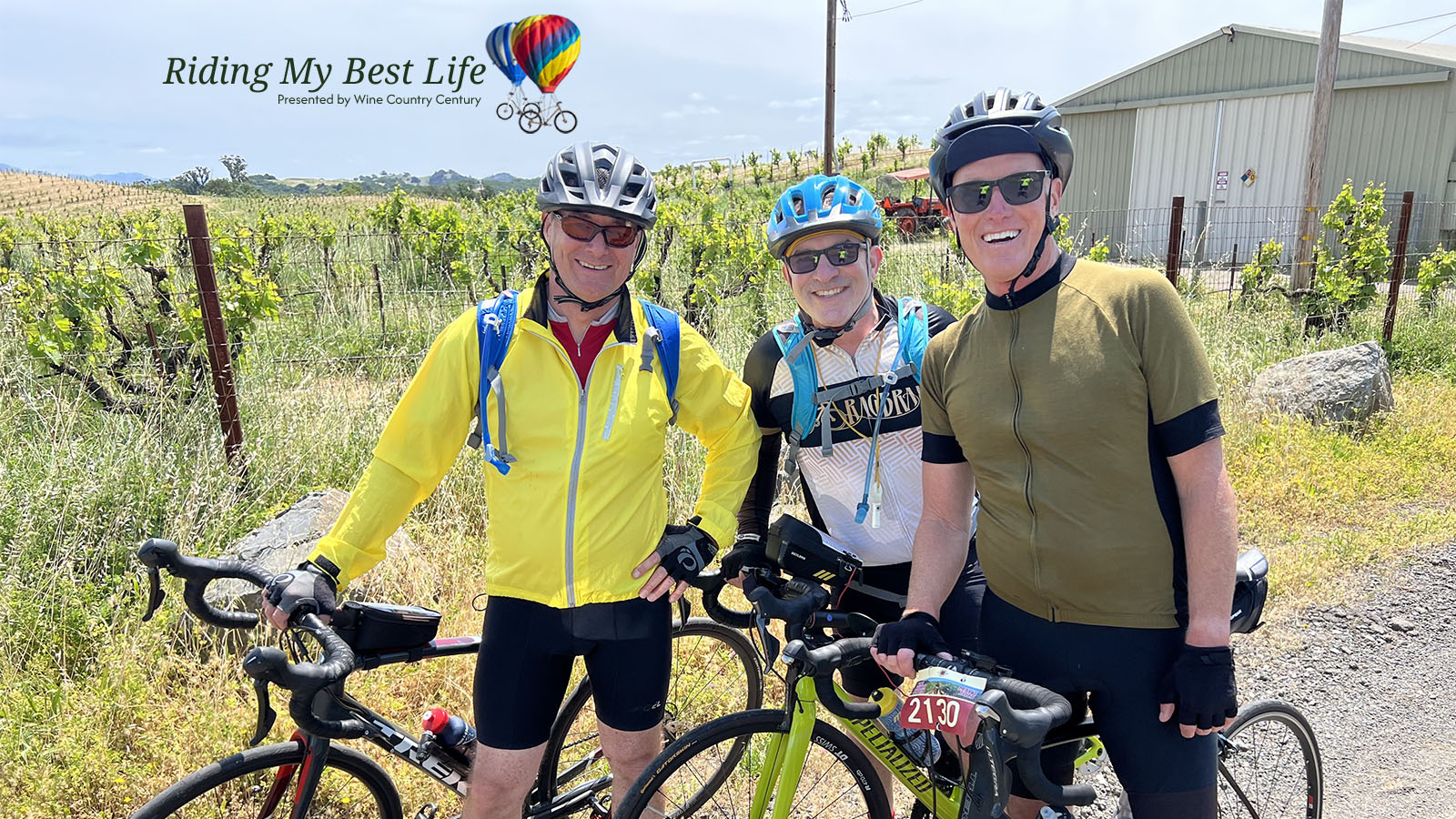 Steve Mason Riding My Best Life Wine Country Century